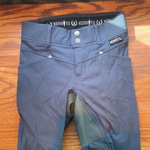 Grey Kerrits full seat breeches